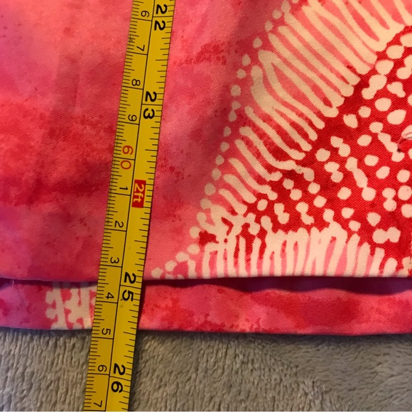 Vintage 60's Liberty House Kiyomi Hawaii blouse hot pink floral 🩷 psychedelic - Picture 7 of 10